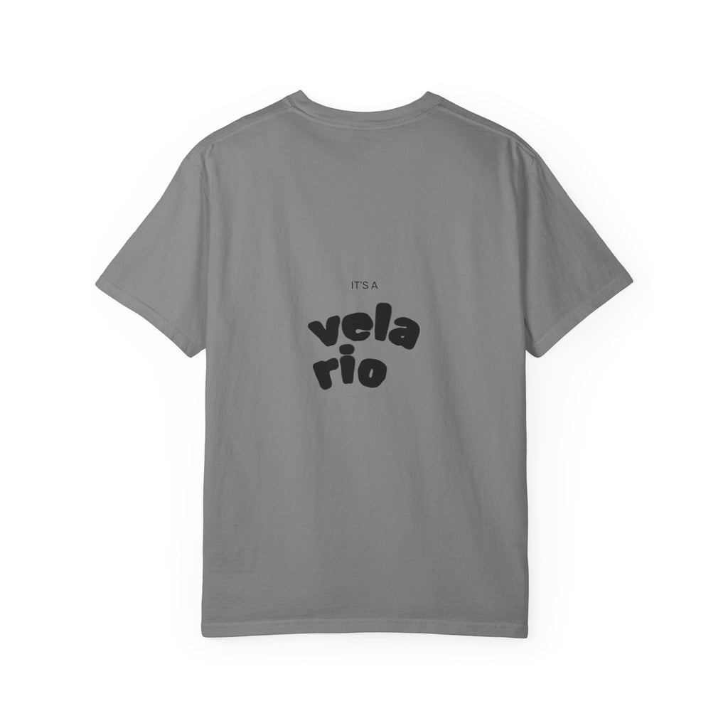 T-shirt Unisexe Teinture Délavée – Coton Épais Coupe Ample