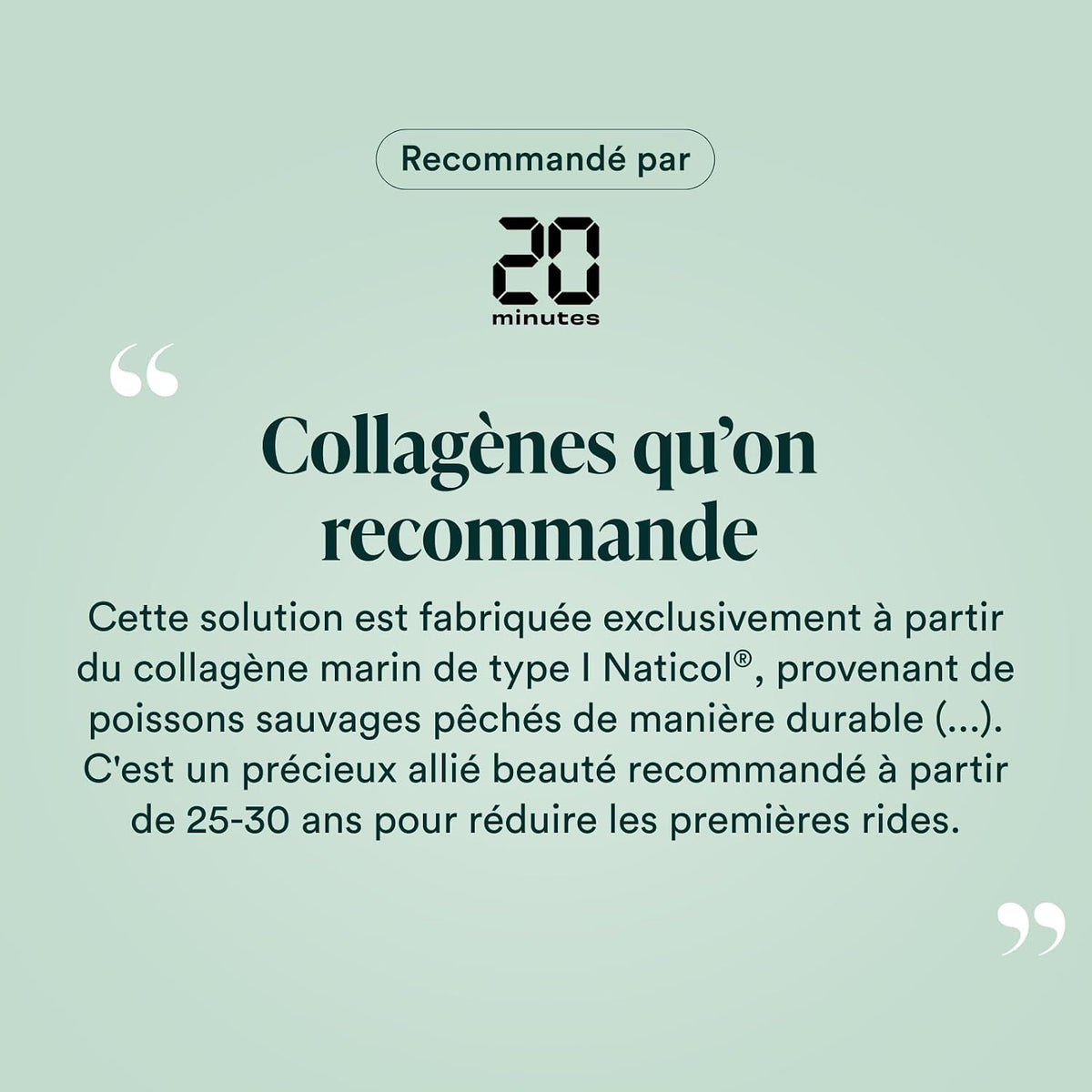 Collagene Marin + Acide Hyaluronique + Vitamine C, 120 Gélules - 2 Mois