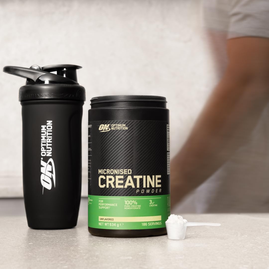 Optimum Nutrition Micronised Creatine Monohydrate en Poudre, 634g