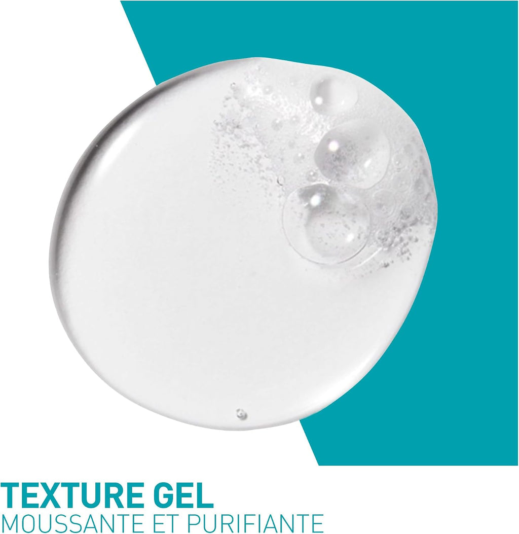 CeraVe - Gel Moussant Anti-Imperfections - Purifie la Peau en douceur et Réduit les Imperfections - Acide Salicylique, Argile Blanche, Céramides et Niacinamide - Peau à Tendance Acnéique
