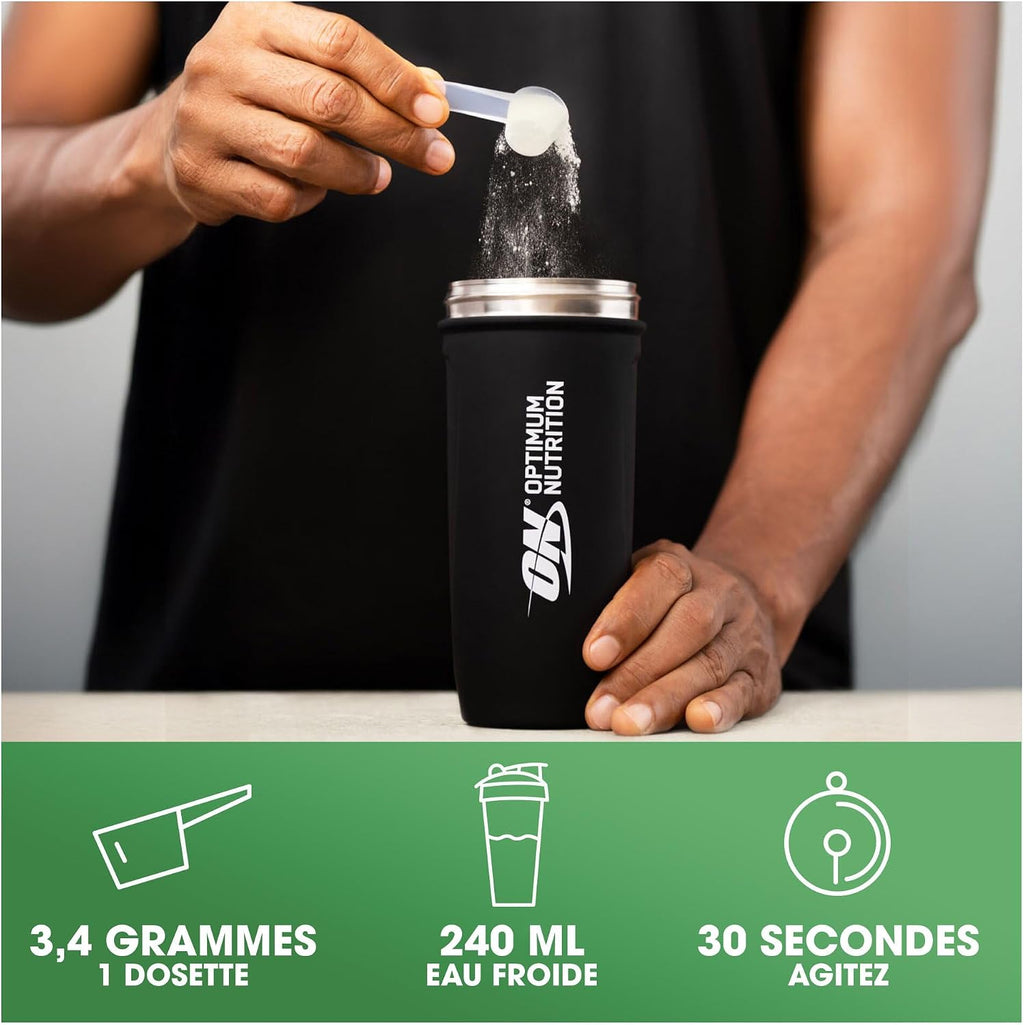Optimum Nutrition Micronised Creatine Monohydrate en Poudre, 634g