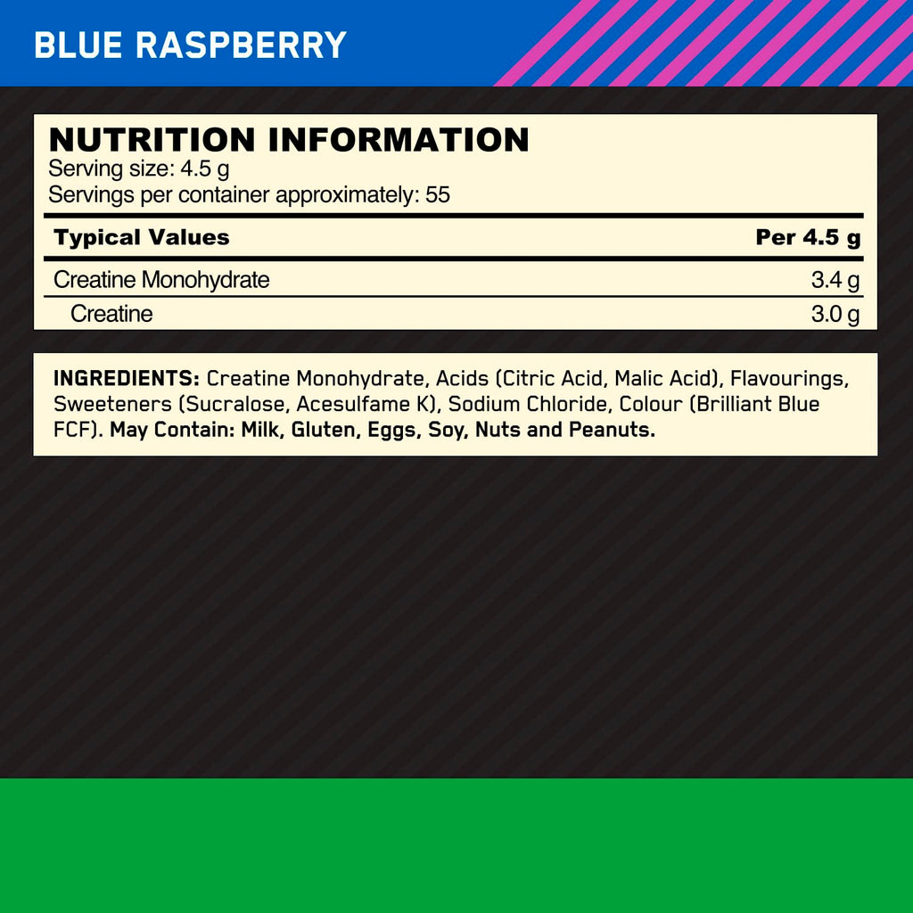 Optimum Nutrition Micronised Creatine Monohydrate en Poudre, 634g