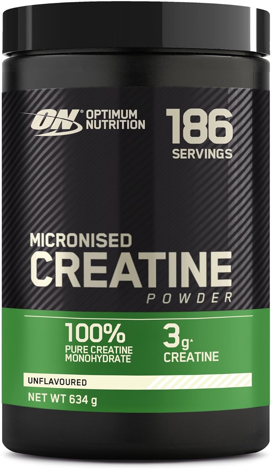 Optimum Nutrition Micronised Creatine Monohydrate en Poudre, 634g