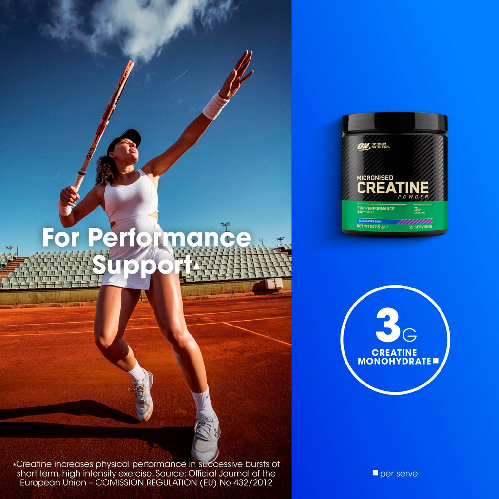 Optimum Nutrition Micronised Creatine Monohydrate en Poudre, 634g
