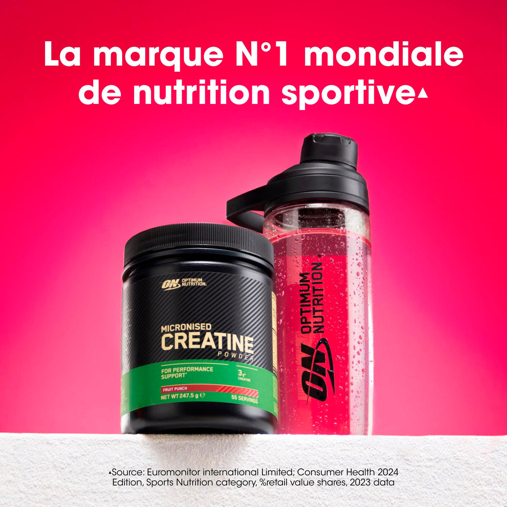Optimum Nutrition Micronised Creatine Monohydrate en Poudre, 634g