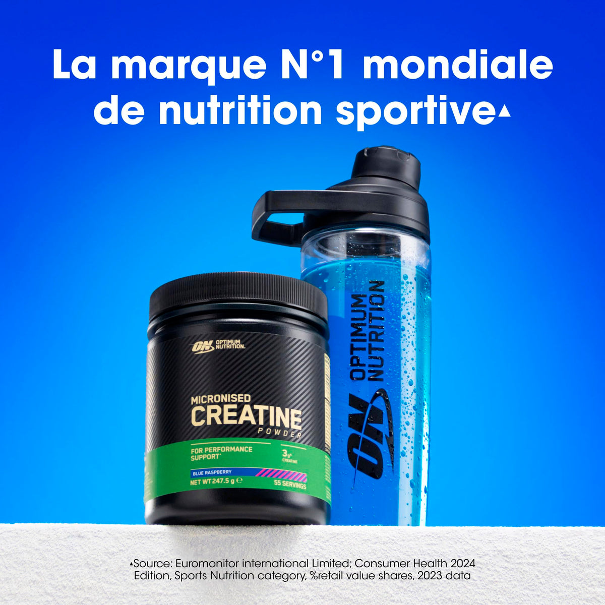 Optimum Nutrition Micronised Creatine Monohydrate en Poudre, 634g